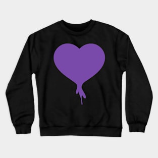 Dripping Heart Crewneck Sweatshirt